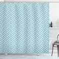 thumbnail image 1 of Ambesonne Polar Bear Shower Curtain, Artic Animal Layout, 69"Wx70"L, Pale Blue White Black, 1 of 3