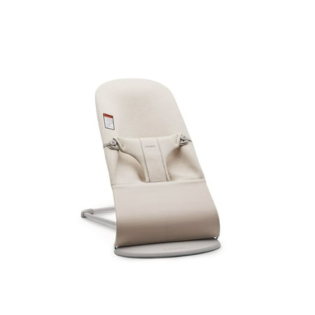 BabyBjörn Bouncer Bliss Convertible Jersey Baby Bouncer in Light Beige at Nordstrom