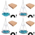 thumbnail image 5 of Bgsha Fontaine Flottante Extérieure Alimentée par USB avec 4 Buses Remplaçables, 5 of 5