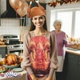 thumbnail image 5 of PMU Thanksgiving Roasted Turkey Hat and Turkey Apron Set Party Decorations and Costume Accessories (2/Pkg) Pkg/1, 5 of 6