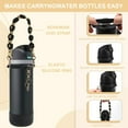 thumbnail image 3 of SUMMIT -  Comprehensive Compatible Owala Accessories Set: Silicone Boot for 24oz & 32oz Bottles, Water Bottle Handle Strap, Bottle Seal Ring, Replacement Stopper, Charms, Compatible Owala FreeSip, 3 of 8