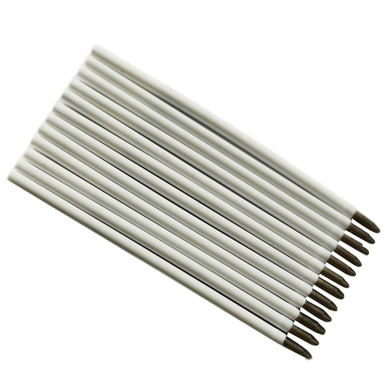 Fearlessin 10 Pieces Ball Point Pen Refill Lightweight Not Easy to