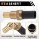 thumbnail image 4 of Sensor de temperatura del refrigerante Unique Bargains para Toyota 4Runner Base 2.7L L4 - Gas 1996-2000 No.8342020040, 4 of 6