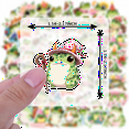thumbnail image 5 of 35pcs Cute Frog Stickers Celebration Stickers Floral Stickers Fun Stickers for Laptops Notebooks Suitcases, 5 of 9