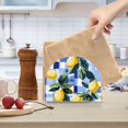 thumbnail image 2 of Yayeee Napkin Holder for Table Set of 2 Kitchen Paper Tissue Organization, Cartoon Lemon Leaves, 2 of 8