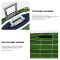 thumbnail image 3 of Vsdgher American Football Field Luggage Cover Suitcase Cover Protector Anti-scratch Suitcase cover Fits 18-32 Inch Luggage(No luggage included)-Small, 3 of 7