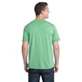 thumbnail image 2 of District Young Mens Tri Blend Crew Neck Tee-3XL (Green Heather), 2 of 6