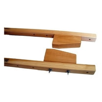 Maple Wood Stilts - 47.5 Inch, Unisex, Ages 6 , Indoor Use, Develop Balance & Coordination Skills