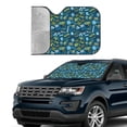 thumbnail image 3 of Kdxio Modern Excavator Print Front Windshield Sun Shade,Folding Auto Sunshade for Car Truck SUV-, 3 of 7