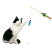 Product of OurPets Cosmic Fishing Rod with Fish