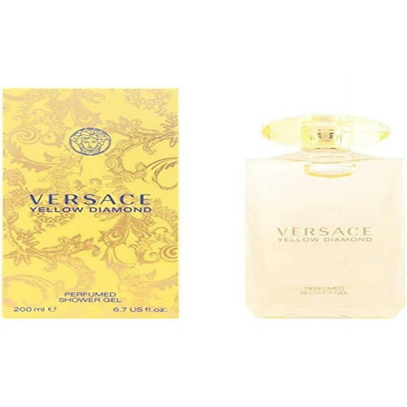Gel de ducha Versace Yellow Diamond 200 ml para mujer