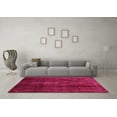 thumbnail image 3 of Ahgly Company Indoor Rectangle Abstract Pink Contemporary Area Rugs, 7' x 9', 3 of 4