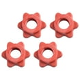 thumbnail image 3 of 4pc Weight Check Nut Barbell Bar Clips Spin Lock Screw Dumbbell Spinlock Collars, 3 of 6