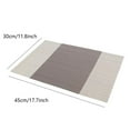 thumbnail image 3 of Basdi Heat Insulation Mat, Heat Insulation Place Mat - Pvc Table & Tray Mat Protects Surfaces from Hot Pots & Plates, Waterproof & Easy-Wipe for Dining Room & Kitchen, Pvc Table Protector, Grey, 3 of 9