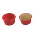 thumbnail image 2 of Bakery Cake Round Mold Non-stick High Temperature Resistant Tool Non-stick High Silicone Mould Pastry Reusable Baking Tool Kitchen Gadget Red 4 Inch, 2 of 7
