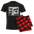thumbnail image 6 of CafePress - Otters Of The World Men's Dark Pajamas - Men's Dark Loose Fit Cotton Pajama Set, 6 of 7