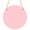 Pink, variant on Purple Round Front Door Welcome Sign, 7.8 Inch Wall Hanging Decor for Indoor Outdoor, Modern Pure Lavender Purple Home Porch Hanger Decorations for Holiday Gift
