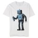 thumbnail image 1 of Camiseta gráfica blanca Elevenparis Hombre Robot L, 1 of 2