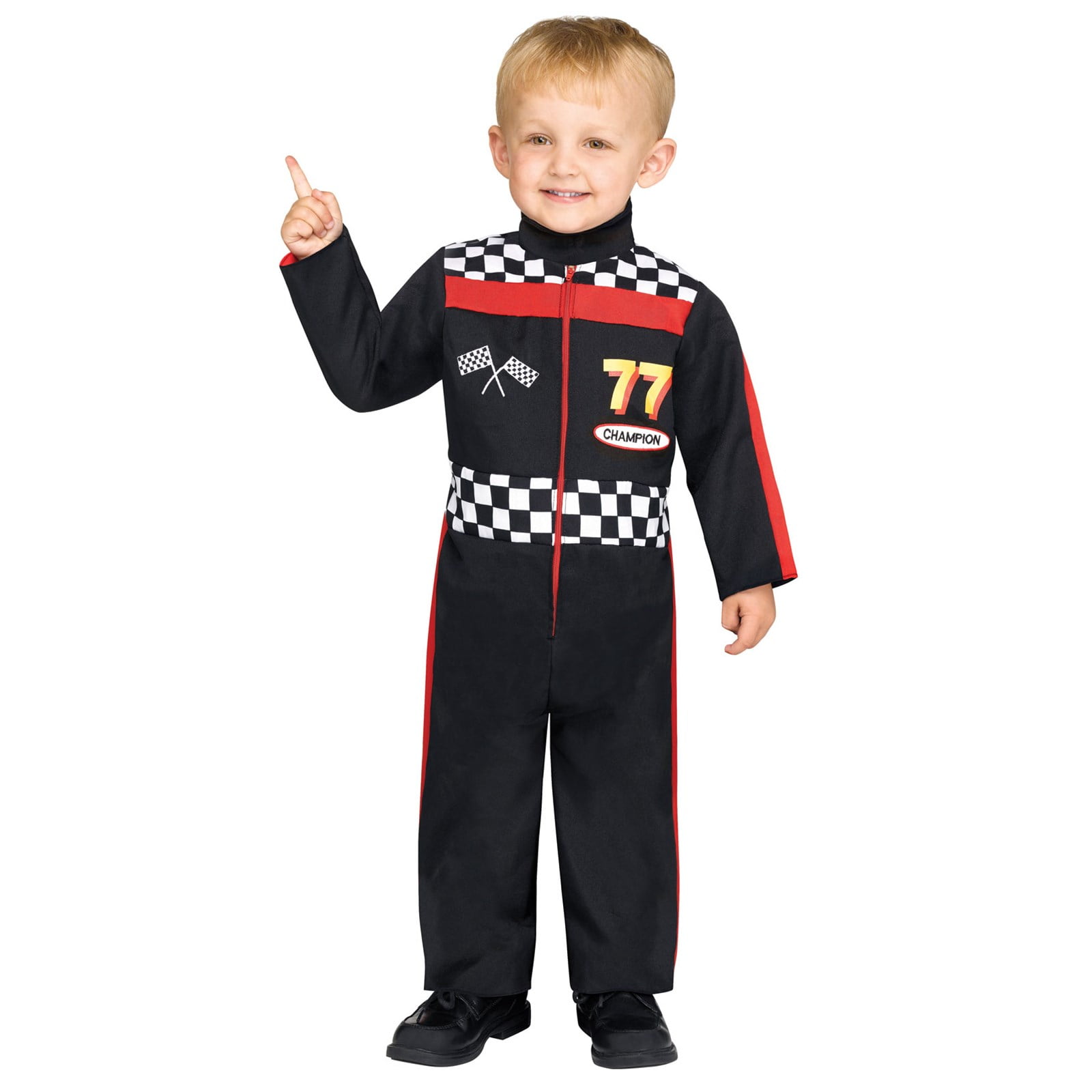 Race Car Driver Child Costume Boys Racing NASCAR Halloween 