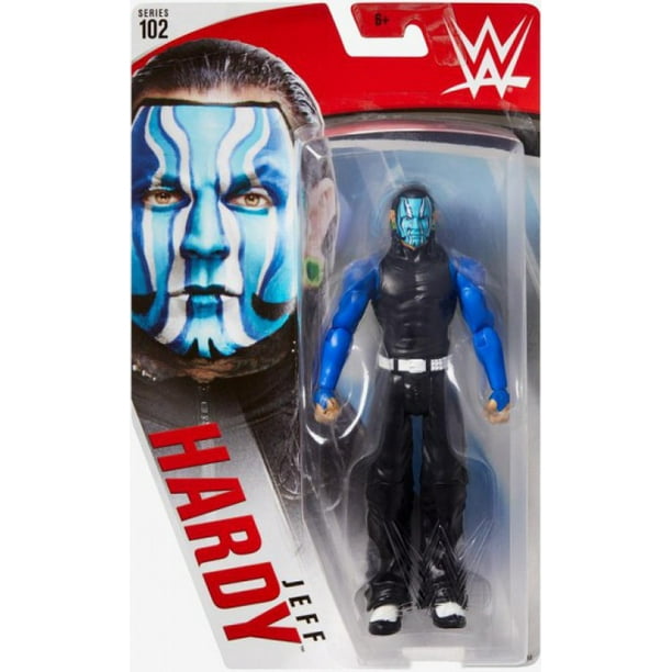 WWE Wrestling Series 102 Jeff Hardy Action Figure - Walmart.com ...