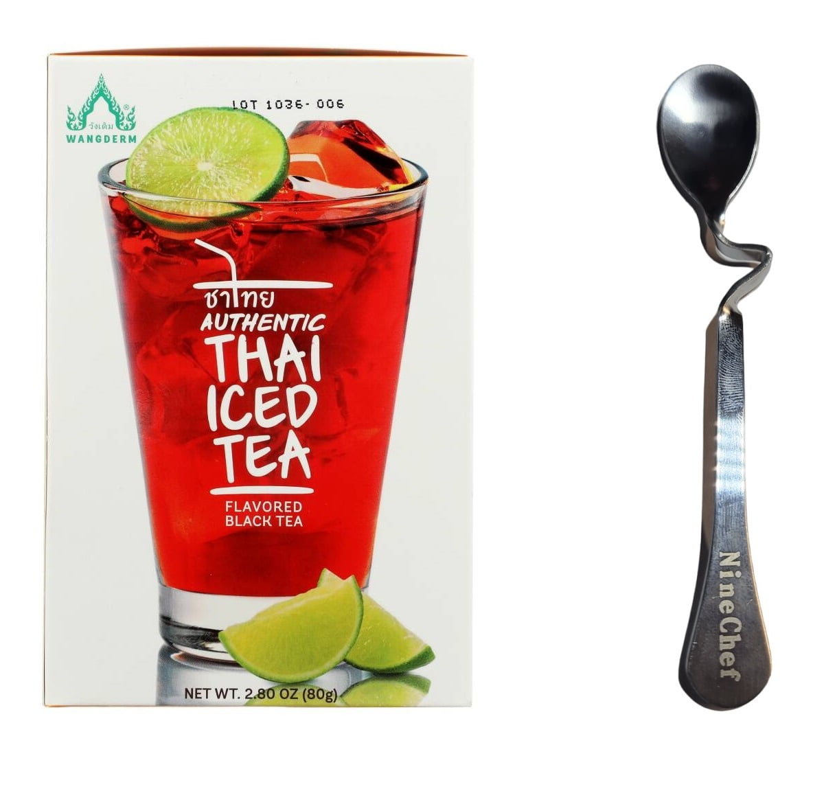 NineChef Bundle WangDerm Authentic Thai Iced Tea Flavored Black Tea 23