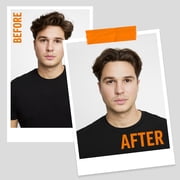 American Crew Mens Hair Styling Gel, Firm Hold, Non-Flaking, 8.4 fl oz