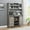 Light Oak, variant on GAOMON 70" Farmhouse Coffee Bar Cabinet with Sliding Barn Door, Kitchen Hutch with Wine Rack and Glass Storage, Buffet Cabinet for Dining Room and Living Room, Light Oak