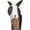 Gray, variant on LNKOO Horse Fly Mask with Ears Protection Half Face Mesh Avoids UV for Horse/Cob/Pony Equestrian Horse Mask, Horse Mask with Ears, Extra Comfort Grip Soft Mesh Horse Mask with Ears-Blue