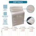 thumbnail image 6 of Abstract Cream Beige Table Runner 70 Inches, Modern Minimalist Graffiti Artwork Bed Runner Dresser Scarves Tabletop for Indoor Outdoor Parties/Ceremony/Banquet, 13" x 70", 6 of 9