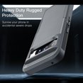 thumbnail image 4 of JETech Case for Google Pixel 8 Pro 6.7-Inch 2023, Heavy Duty Dual-Layer Protection, Rugged Tough Shockproof Phone Cover with Matte Design (Hazel), 4 of 6