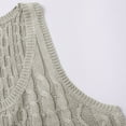 thumbnail image 4 of White Tshirts for Women's Fashion Solid Color Knitted Vest Top Summer Tank Tops for Women 2025, 4 of 6