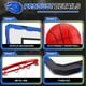 thumbnail image 4 of Juego de canastas de baloncesto para interiores Umnodon, 40 x 30 cm, tablero, 4 of 6