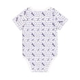 thumbnail image 2 of Rocae Lavender Flowers for Baby Climbing Clothes Soft Baby Romper for Active Infants Comfortable and Breathable Crawling Jumpsuit Unisex Baby Outfit 6 Months, 2 of 8
