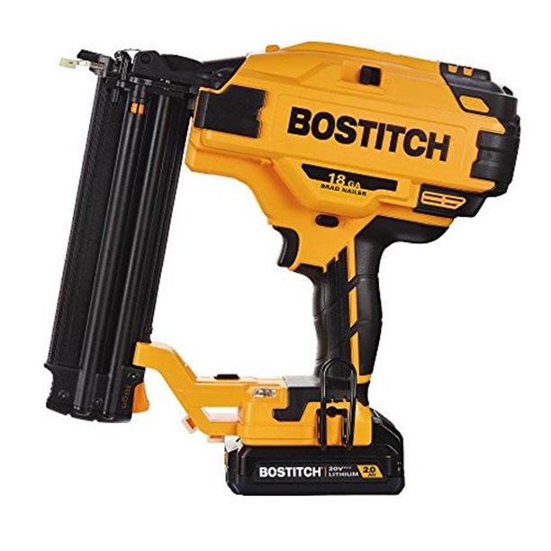Bostitch 20V Max Cordless 18 Ga. Brad Nailer Kit