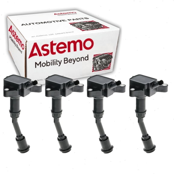 4 pc Hitachi Right Ignition Coils compatible with Ford Escape 1.5L L4 2018