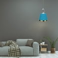 thumbnail image 3 of OULII 1Pack Green Cloth Craft Lampshade for Decoration Style, 3 of 8