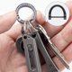 thumbnail image 5 of 10 Uds. Anillo en D con 10 Uds. De llavero, 1 Uds. De destornillador, soporte para llavero de coche, para hacer llaveros y manualidades, 5 of 6