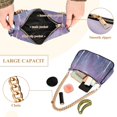 thumbnail image 2 of FORMRS Womens Shoulder Bag with Chain Strap Clutch Purse Cute Tote Handbag, Purple Forest, 2 of 7