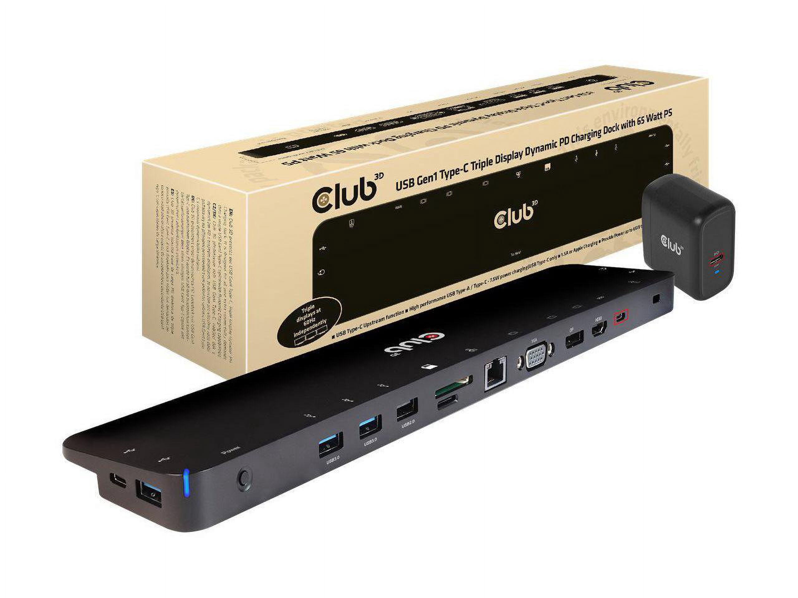 Club 3D CSV-1564W65 Docking Station