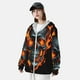 thumbnail image 3 of Fotbe Flame Metal Skull Chaqueta con Protección Solar UPF 50+ para Hombre y Mujer, Camisa con Capucha y Bolsillos-Medium, 3 of 7