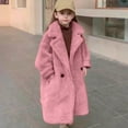 thumbnail image 6 of ATOGUTA Girls Fleece Jackets Fleece Snow Coat Windproof Warm Winter Jacket Size 2T-10, Pink, 6 of 6