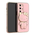 thumbnail image 1 of Hello Kitty Electroplated Plating Frame Case For Huawei P60 Pro Plus P50 P40 P20 P30 Lite P Smart Z Y9 Prime 2019 Silicone Cover LXY, 1 of 7