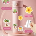 thumbnail image 5 of 35pcs-50pcs Colorful Stationery Stickers Summer Kids Stickers Tropical Teacher Reward Stickers for Laptop Suitcase Luggage, 5 of 9