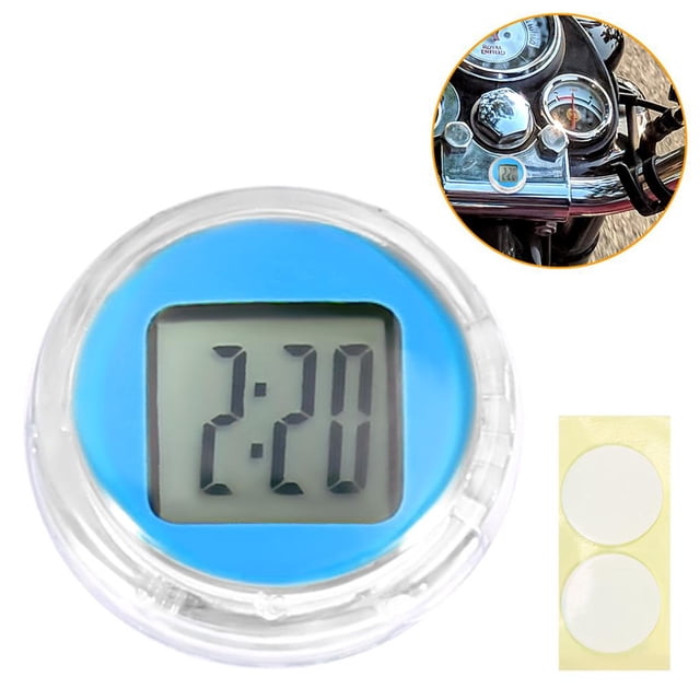 Kenally Reloj Moto Impermeable Compacto Moto Adhesivo Reloj Accesorios para motos No.2 Kenally VI008705-02