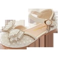 thumbnail image 3 of Sandalias de cristal de verano para niñas, zapatos de tacón alto de gelatina de princesa, zapatos de baile de fiesta de princesa, zapatos de rendimiento, 3 of 5