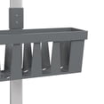 thumbnail image 6 of vidaXL Shower Hanger Shelf 11.8" x 5.9" x (26.4"-41.3") Aluminum, 6 of 6