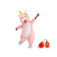 thumbnail image 2 of Disfraz Inflable De Unicornio T-rex De Fiesta Belug Rosa, 2 of 5