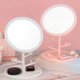thumbnail image 1 of KAKOWELY 1Ud Espejo De LED Rosado Con Base Estable Y Para Hogar, 1 of 8