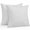 Silver, White, Gray, variant on Lumbar Pillow Covers 20x12 Inch Set of 2, Sage Green Vertical Striped Waterproof Outdoor Pillow Covers, Farmhouse Thin Line Stripes Decorative Cushion Pillowcases for Couch, Sofa, Bed, Garden, Patio