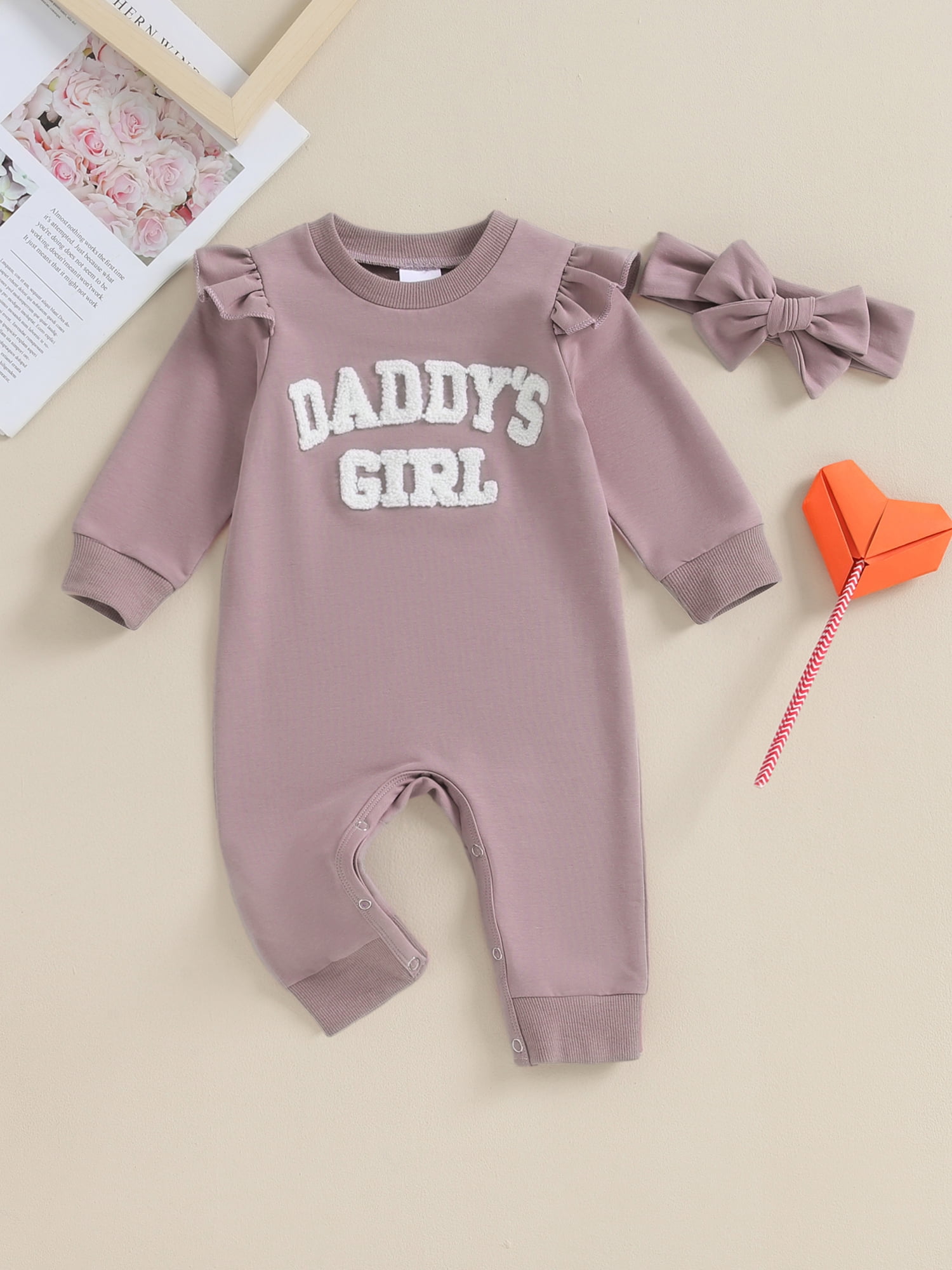 Jxzom Newborn Baby Girl Romper Clothes 0 3 6 12 18 Months